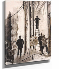 Casinos Kulisser by Paul Fischer