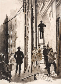 Casinos Kulisser by Paul Fischer