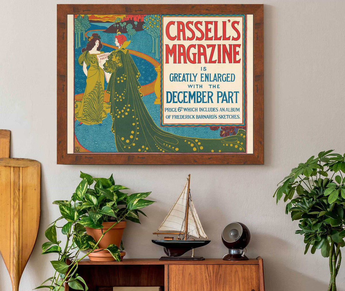 Cassells Magazine December by Louis Rhead