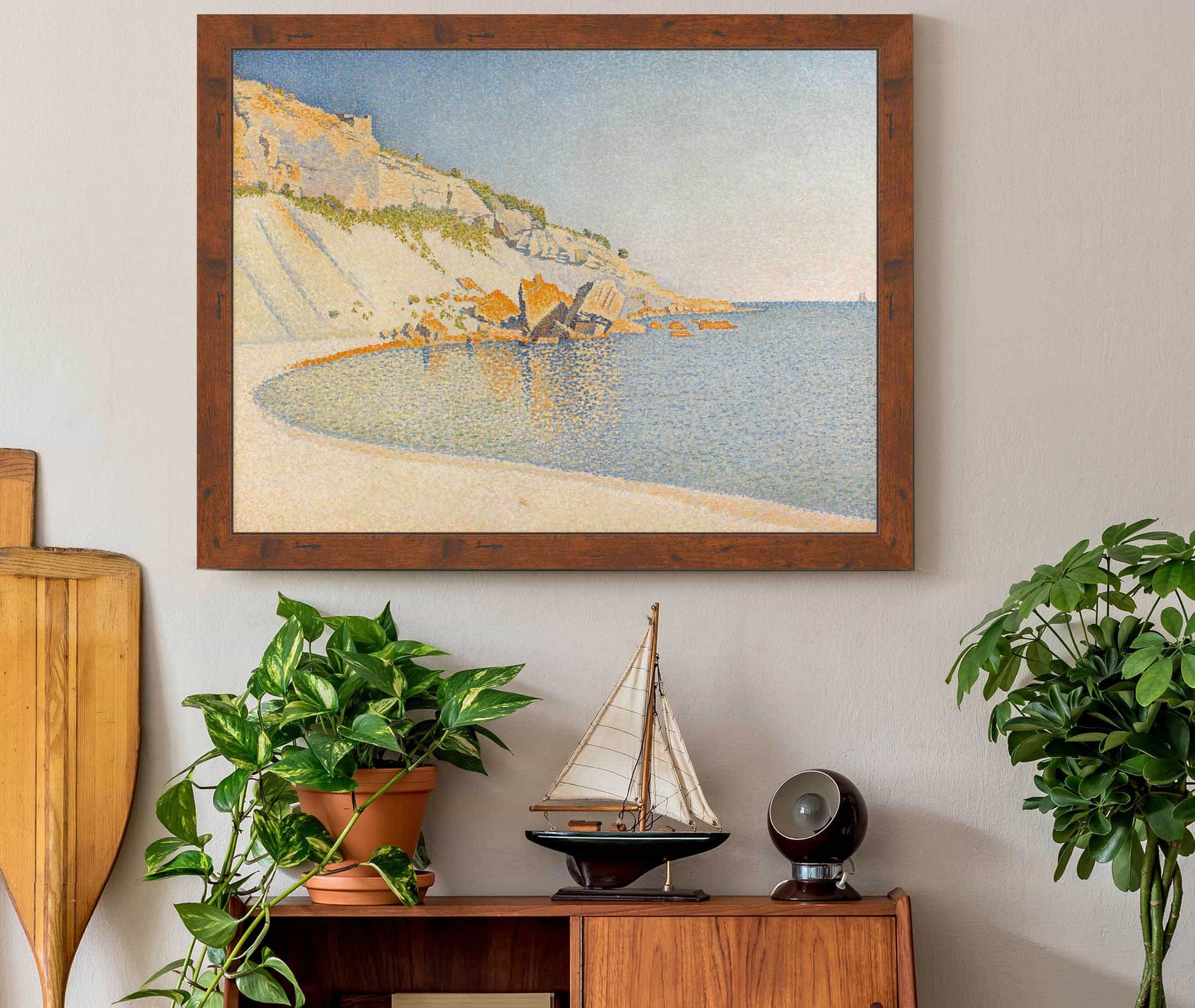Cassis Cap Lombard Opus by Paul Signac