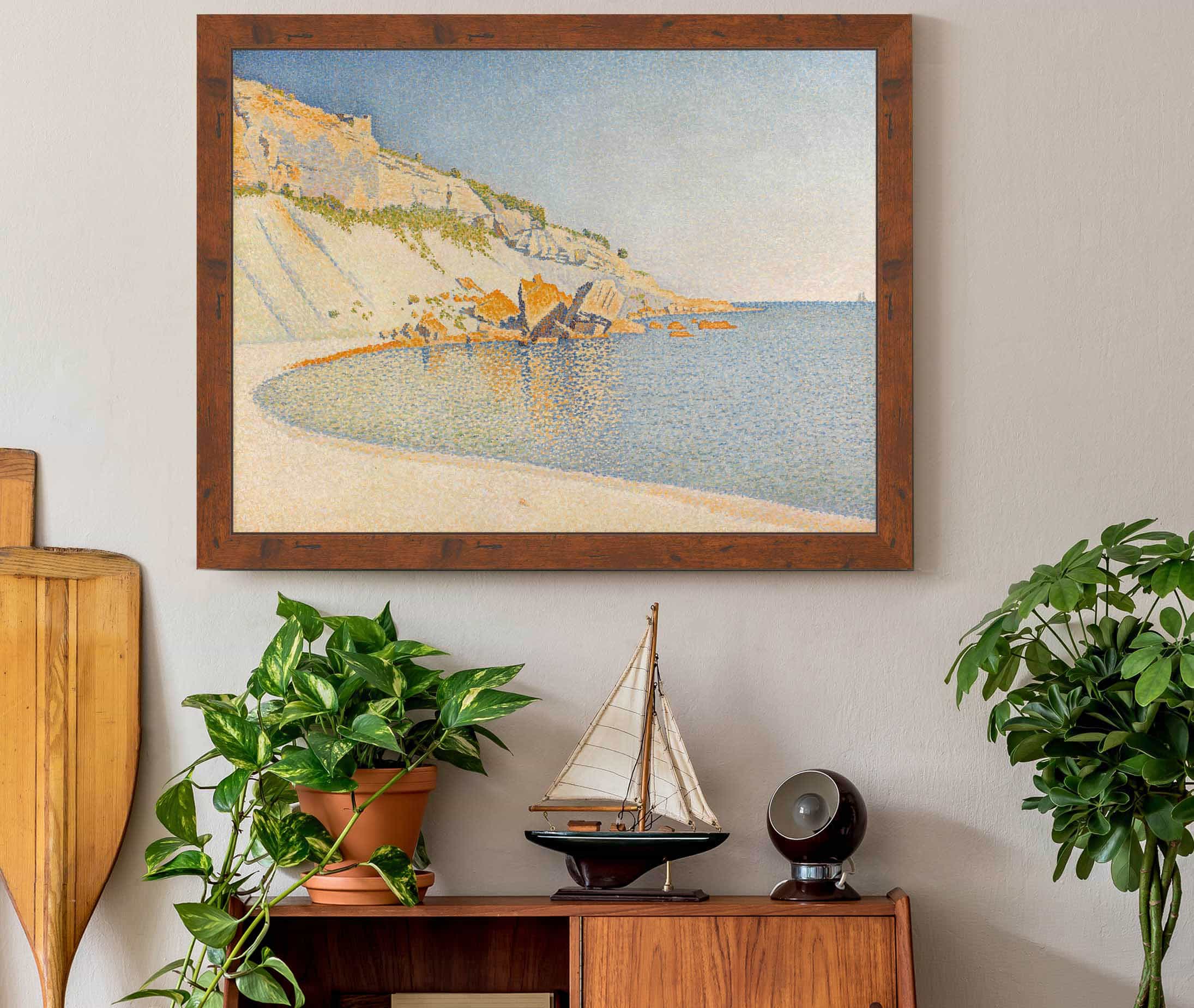 Cassis Cap Lombard Opus by Paul Signac