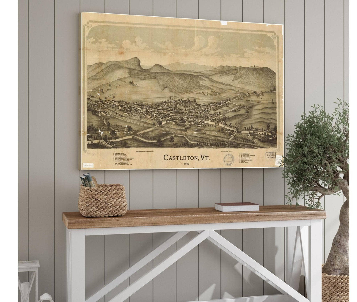 Castleton Vt 1889  State Of Vermont