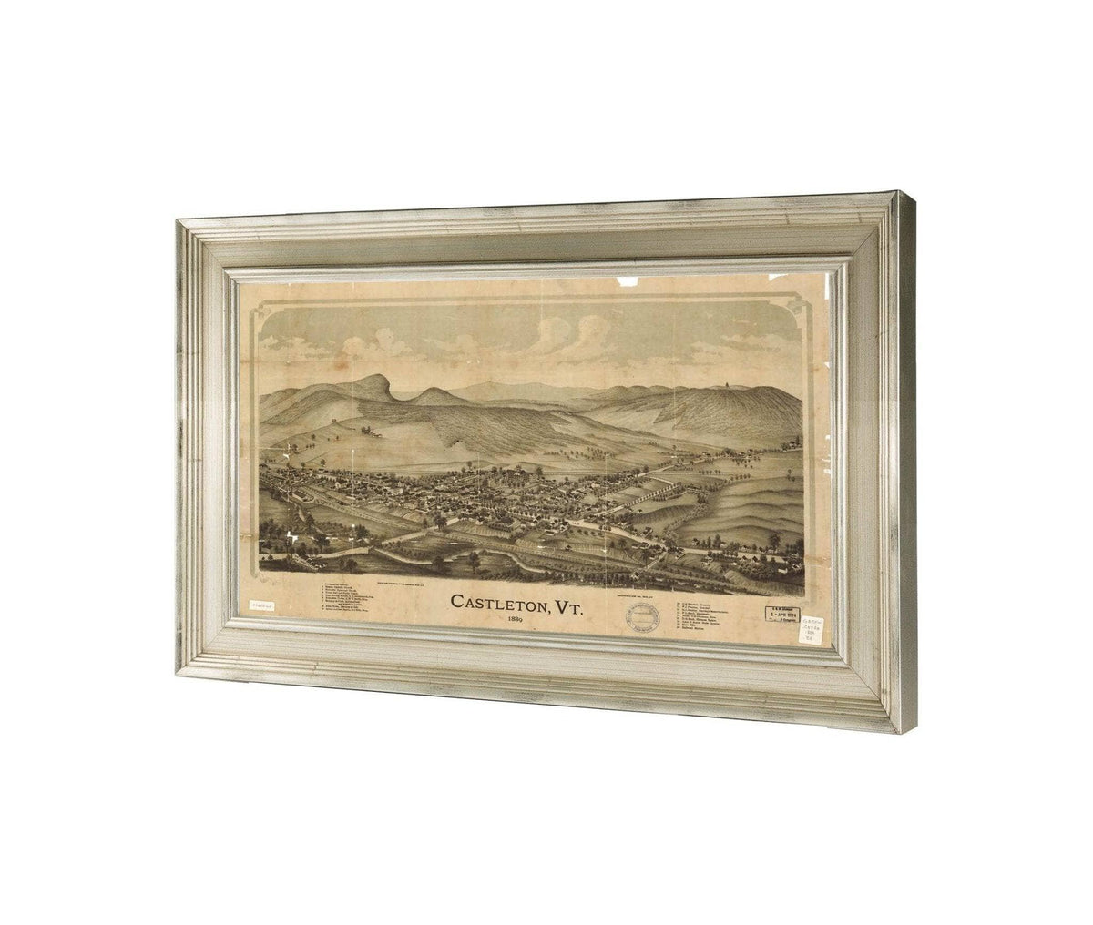 Castleton Vt 1889  State Of Vermont
