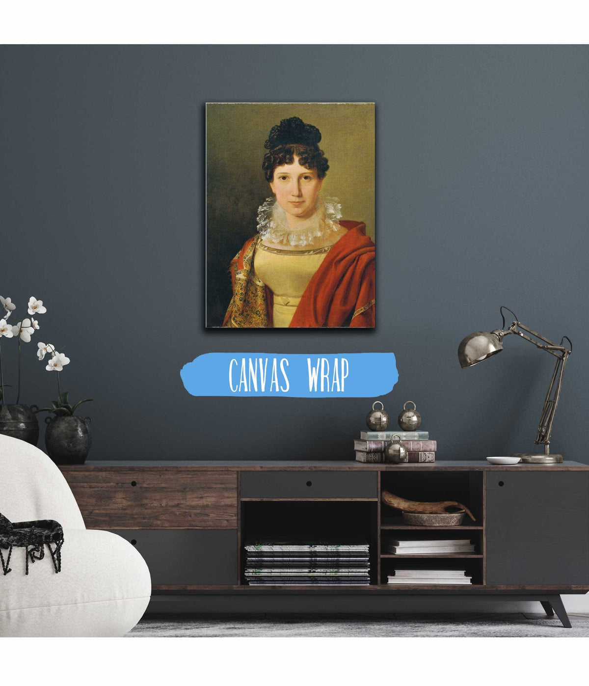 Catharina Freifrau Von Koudelka   by Ferdinand Georg Waldmuller