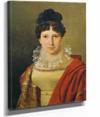 Catharina Freifrau Von Koudelka   by Ferdinand Georg Waldmuller