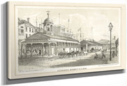Catharine Market N.Y. 1850 2 By George Hayward
