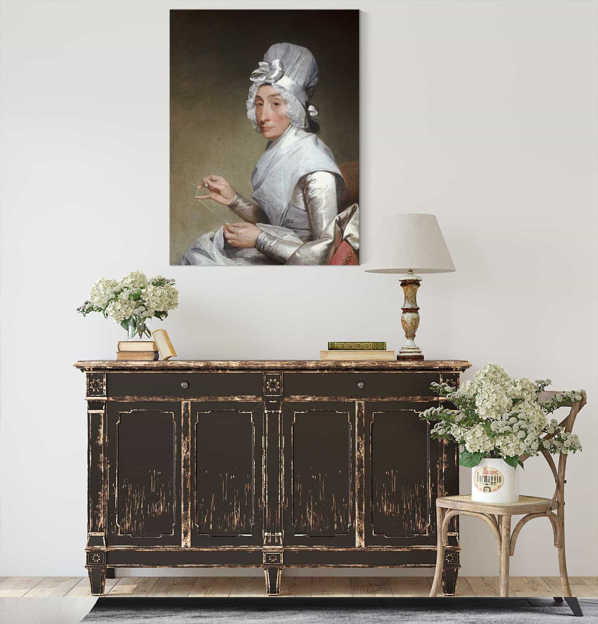 Catherine Brass Yates Mrs Richard Yates by Gilbert Stuart