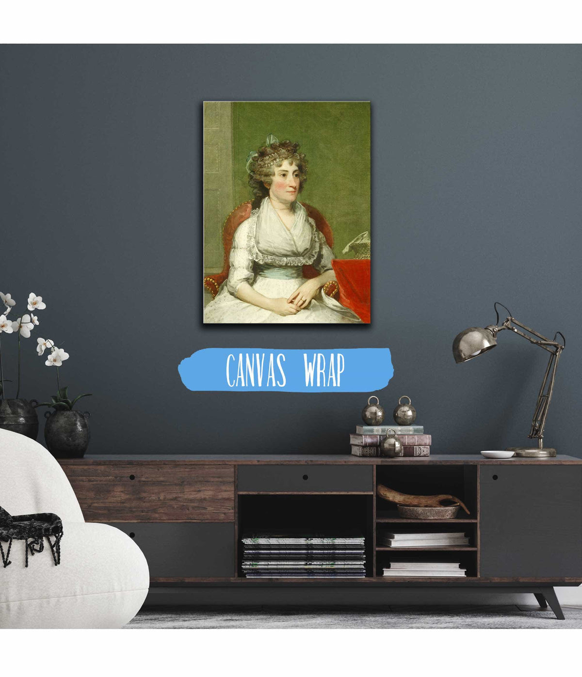 Catherine Yates Pollock Mrs George Pollock by Gilbert Stuart