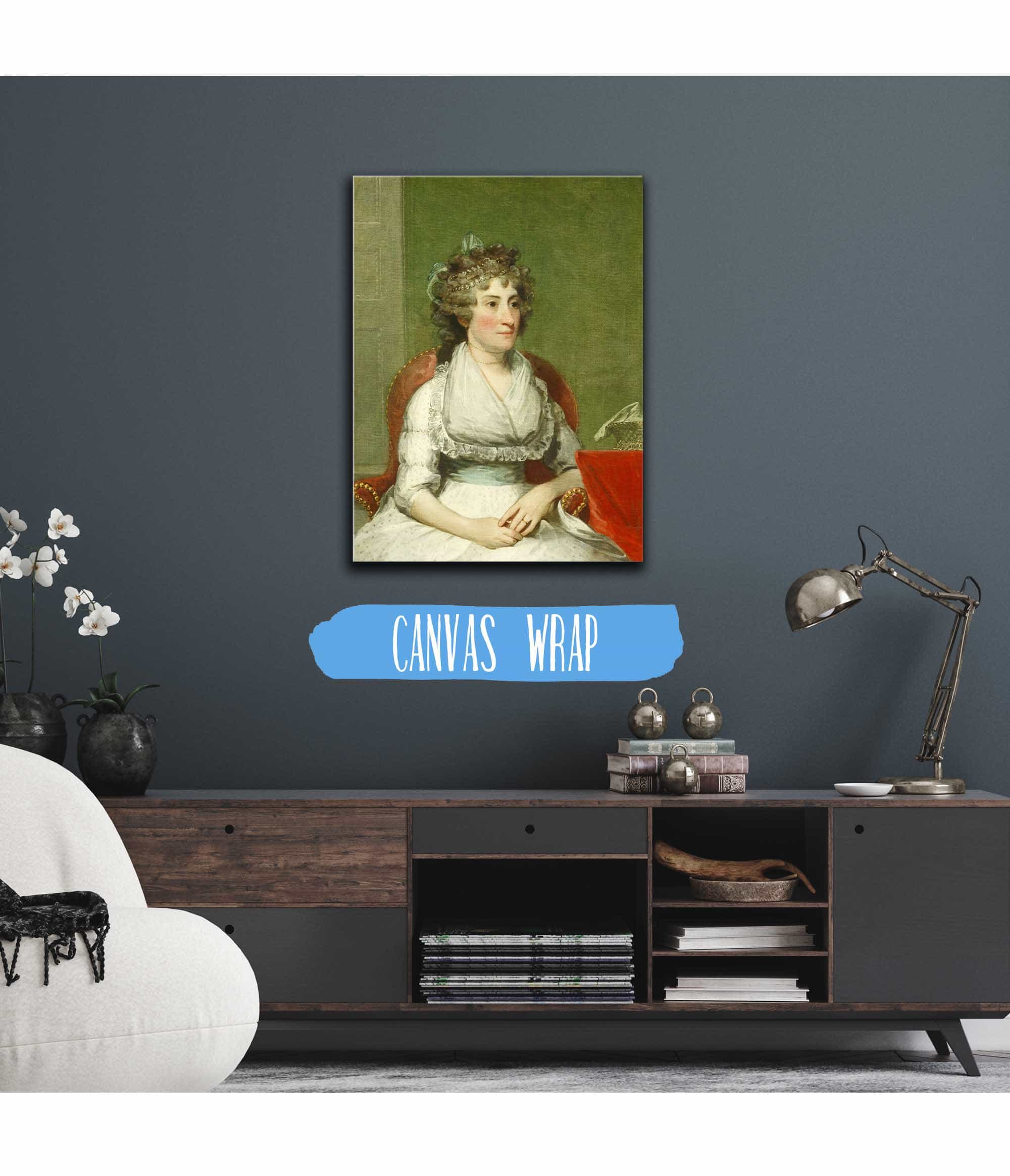 Catherine Yates Pollock Mrs George Pollock by Gilbert Stuart