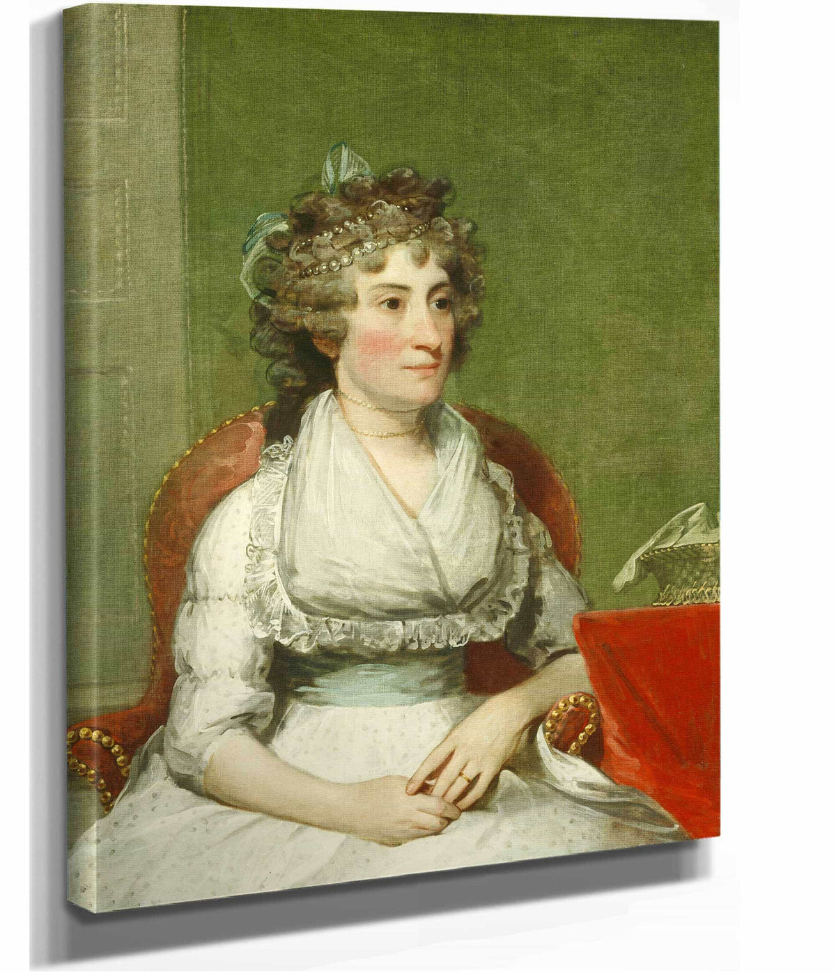 Catherine Yates Pollock Mrs George Pollock by Gilbert Stuart