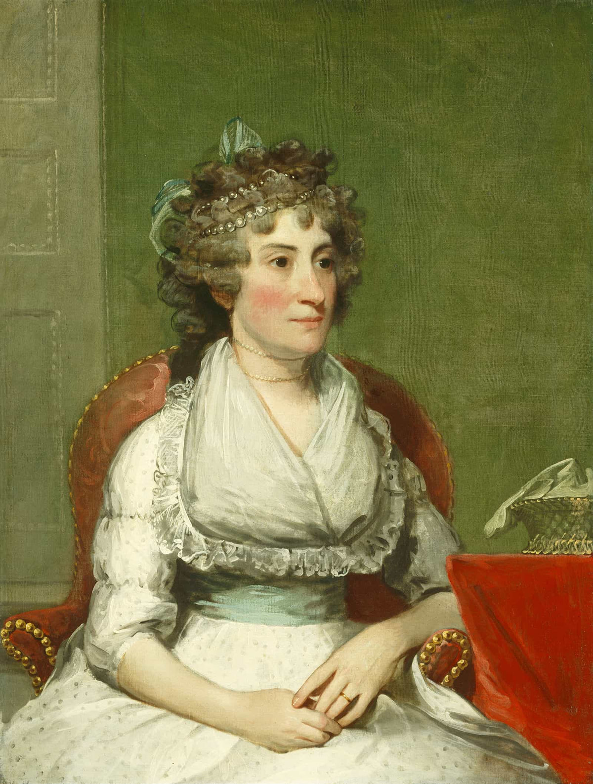 Catherine Yates Pollock Mrs George Pollock by Gilbert Stuart