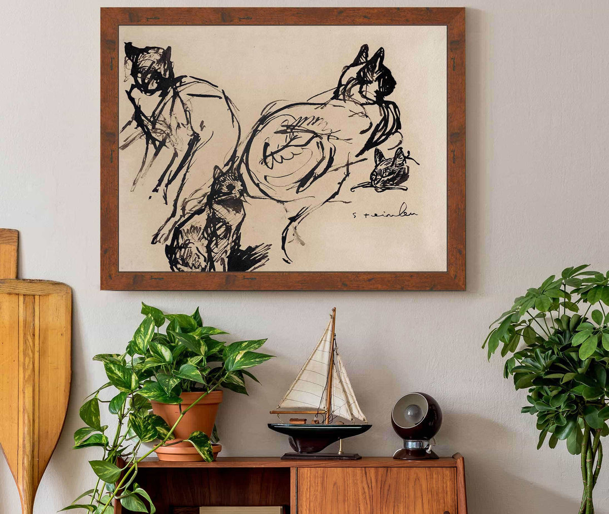 Cats Th Th Century by Theophile Alexandre Steinlen