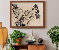 Cats Th Th Century by Theophile Alexandre Steinlen