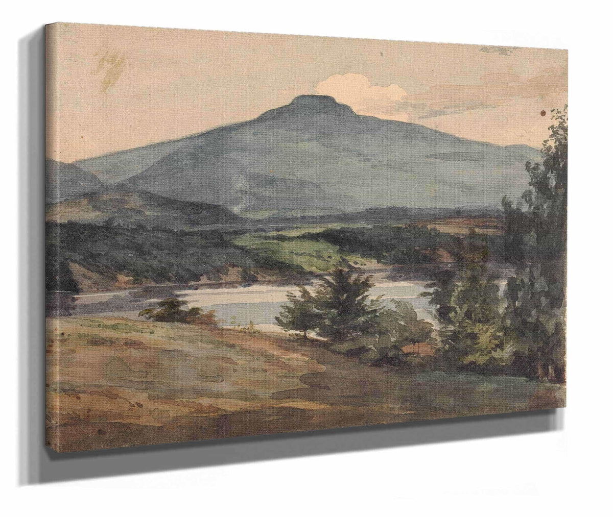Catskill From J R Livingstons Ts by Thomas Sully
