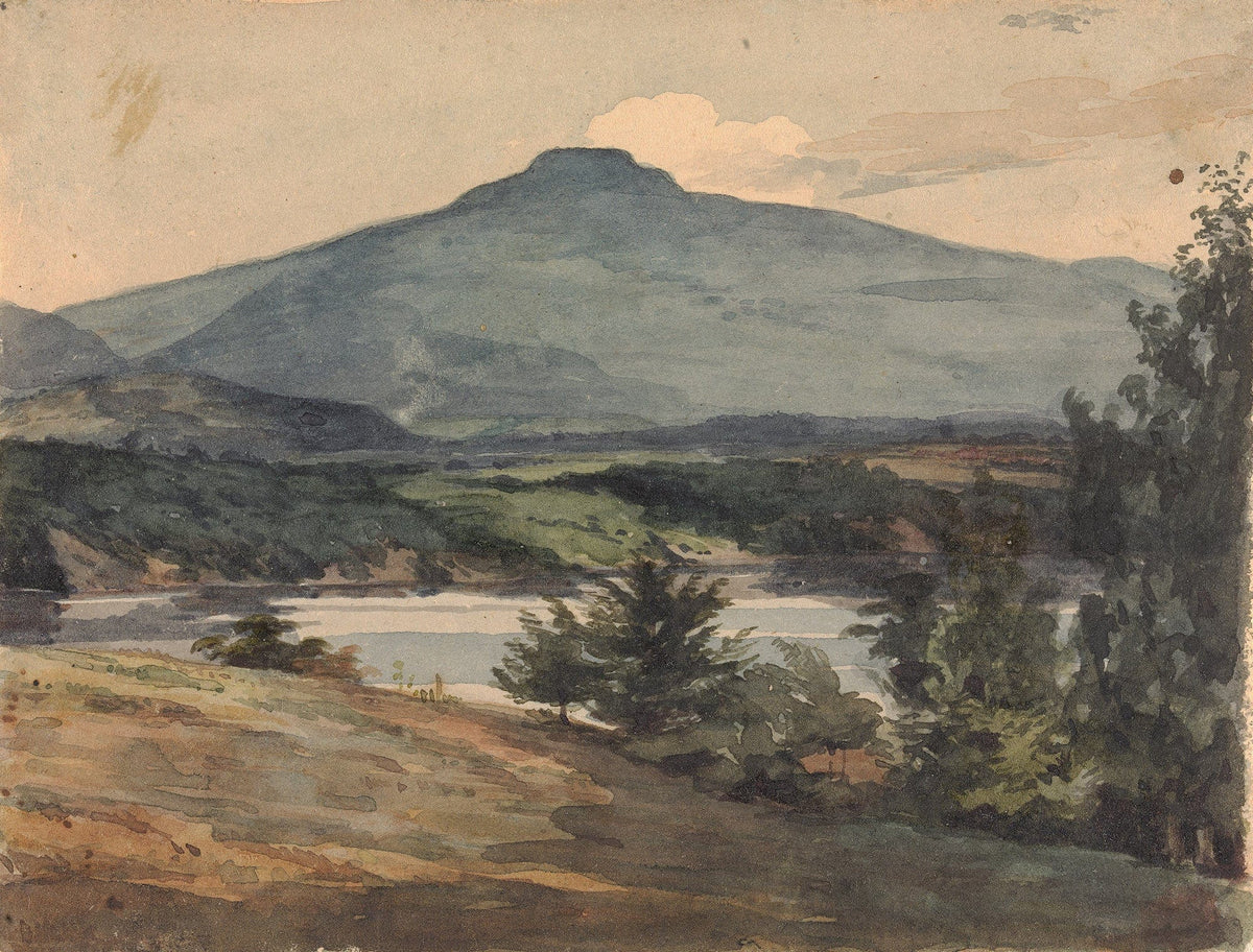 Catskill From J R Livingstons Ts by Thomas Sully