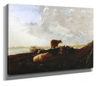 Cattle Near A River by Aelbert Cuyp