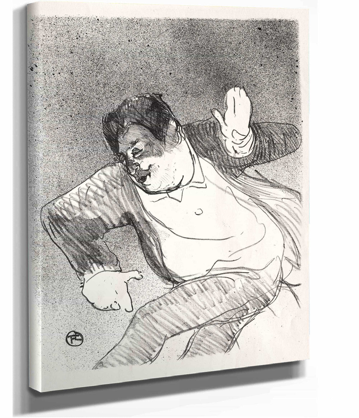 Caudieux by Henri De Toulouse Lautrec