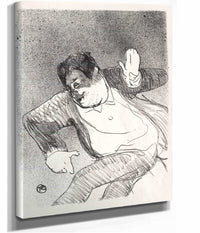 Caudieux by Henri De Toulouse Lautrec