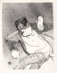 Caudieux by Henri De Toulouse Lautrec