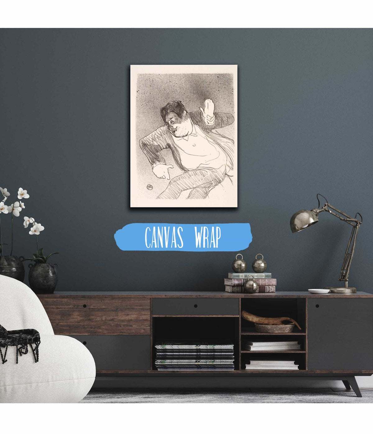 Caudieux Petit Casino  by Henri De Toulouse Lautrec