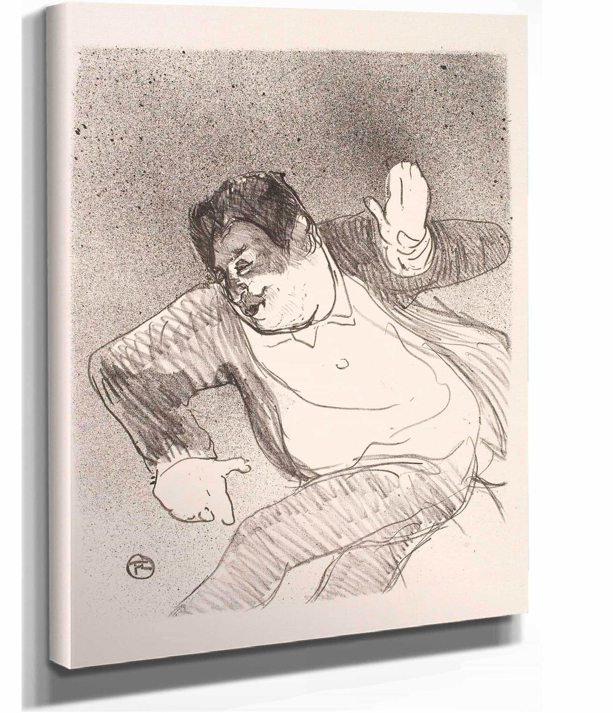 Caudieux Petit Casino  by Henri De Toulouse Lautrec