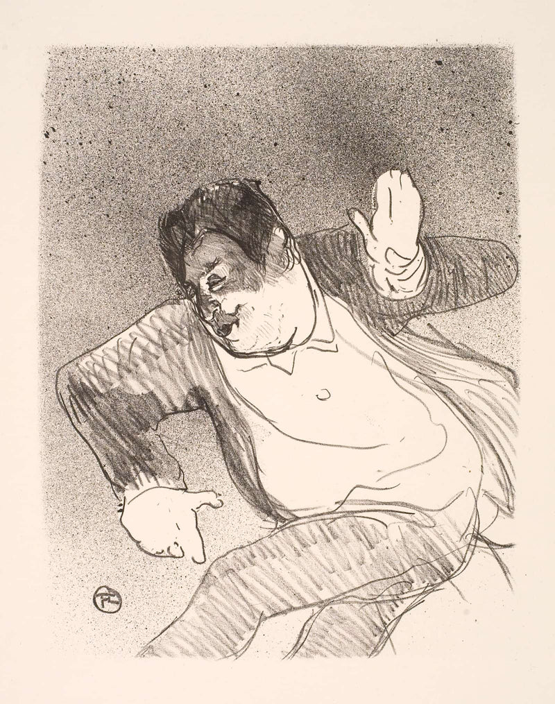 Caudieux Petit Casino  by Henri De Toulouse Lautrec