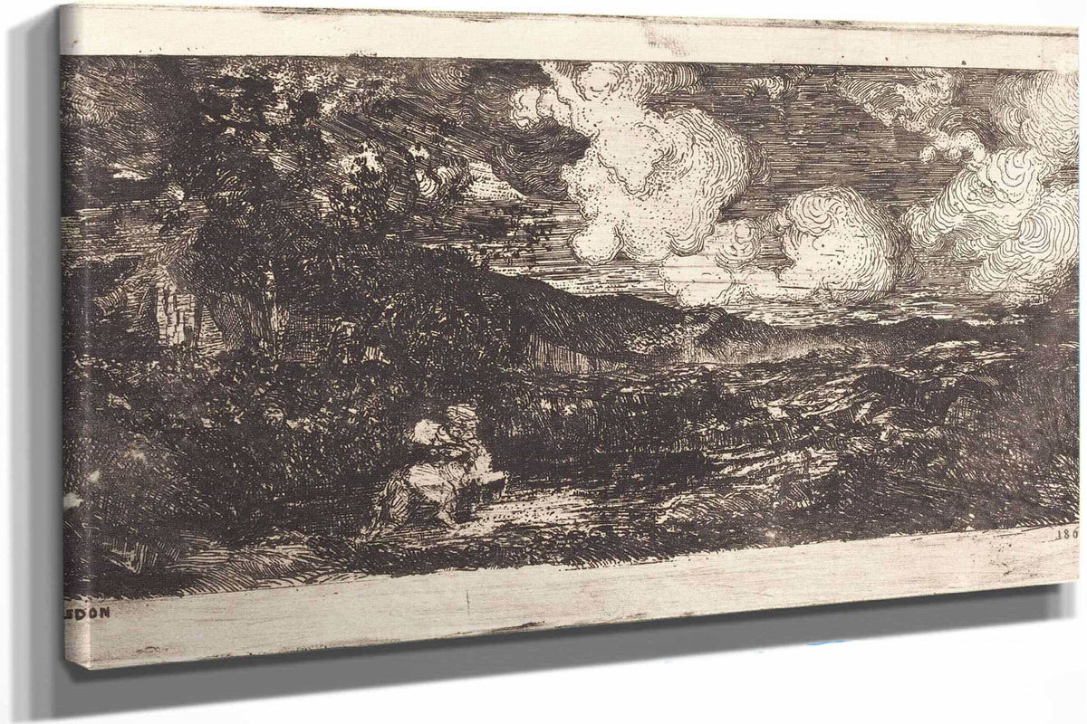 Cavalier Galopant Galloping Horseman by Odilon Redon