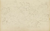 Cavalry Skirmish  by Theodore Gericault