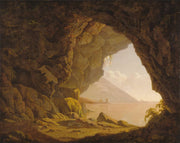 Cavern Near Naples by Joseph Wright Of Derby