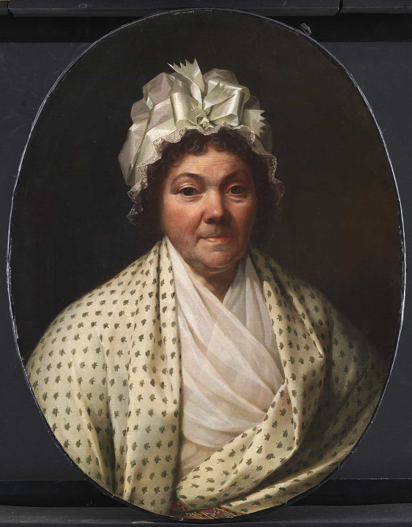 Cecilie Marie Elisabeth Schouw F Bagge Poul Johan Schouws Hustru by Jens Juel