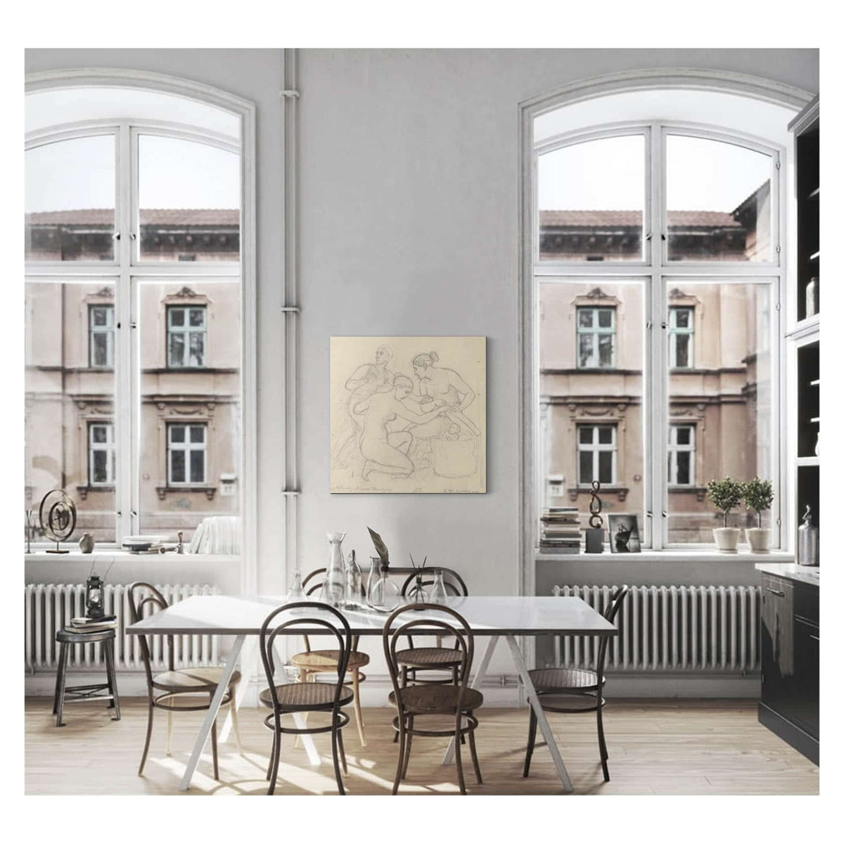 Cecrops Dotre Afslorer Minervas Hemmeligheder by Christoffer Wilhelm Eckersberg