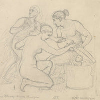 Cecrops Dotre Afslorer Minervas Hemmeligheder by Christoffer Wilhelm Eckersberg