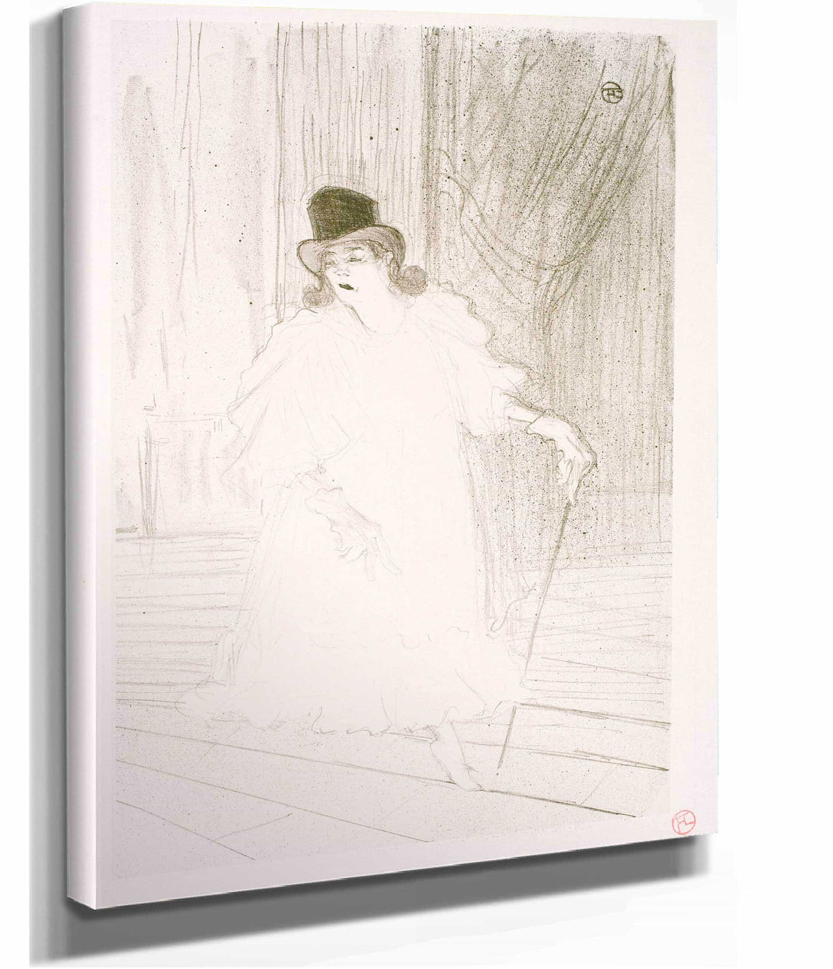 Cecy Loftus  by Henri De Toulouse Lautrec