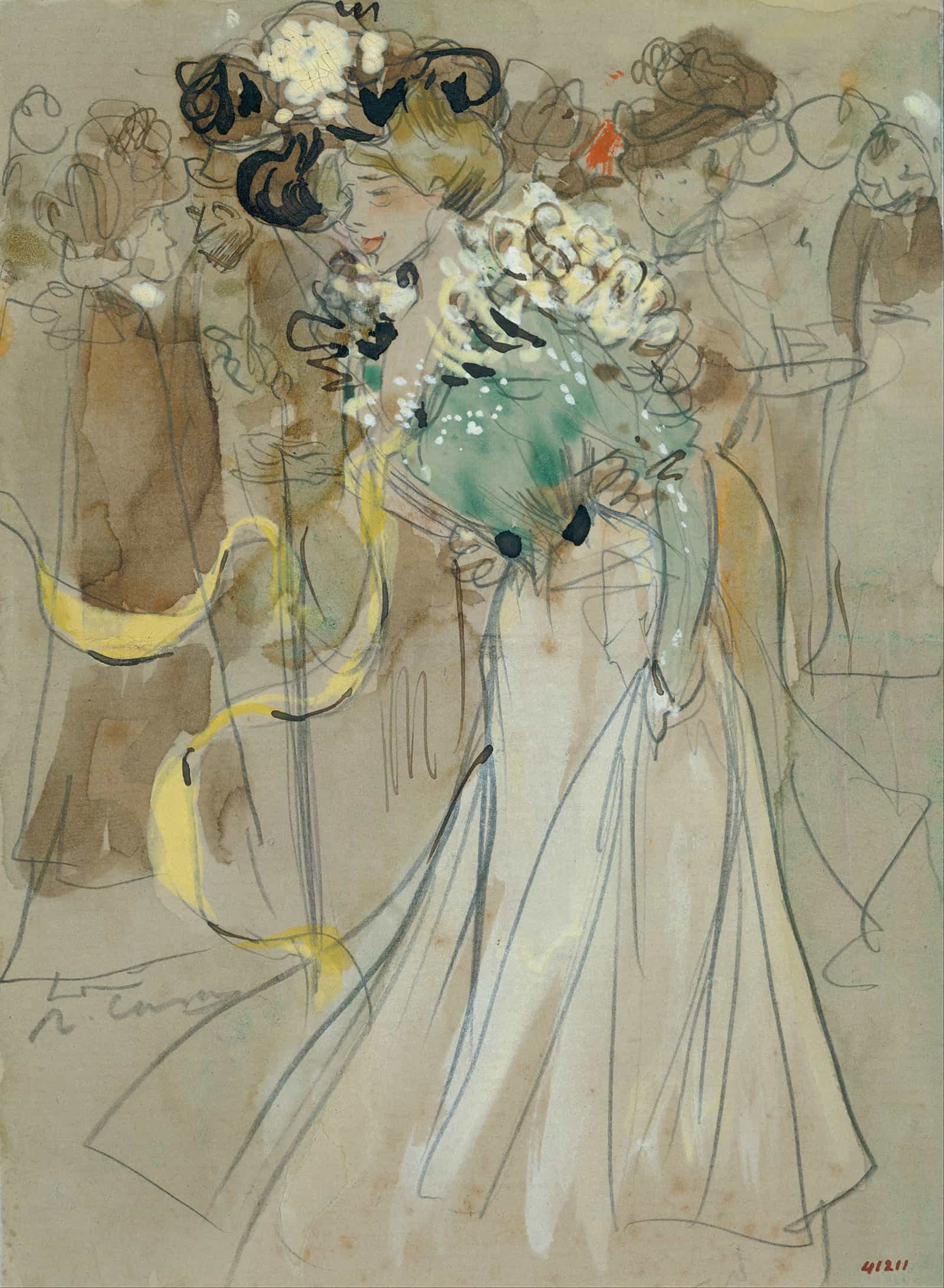 Celebrations In Toulon by Ramon Casas