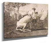 Centaur With A Young Satyr  by Giovanni Domenico Tiepolo