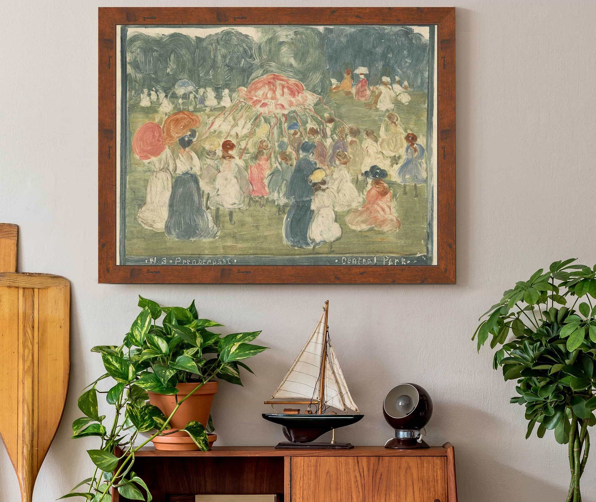 Central Park by Maurice Prendergast