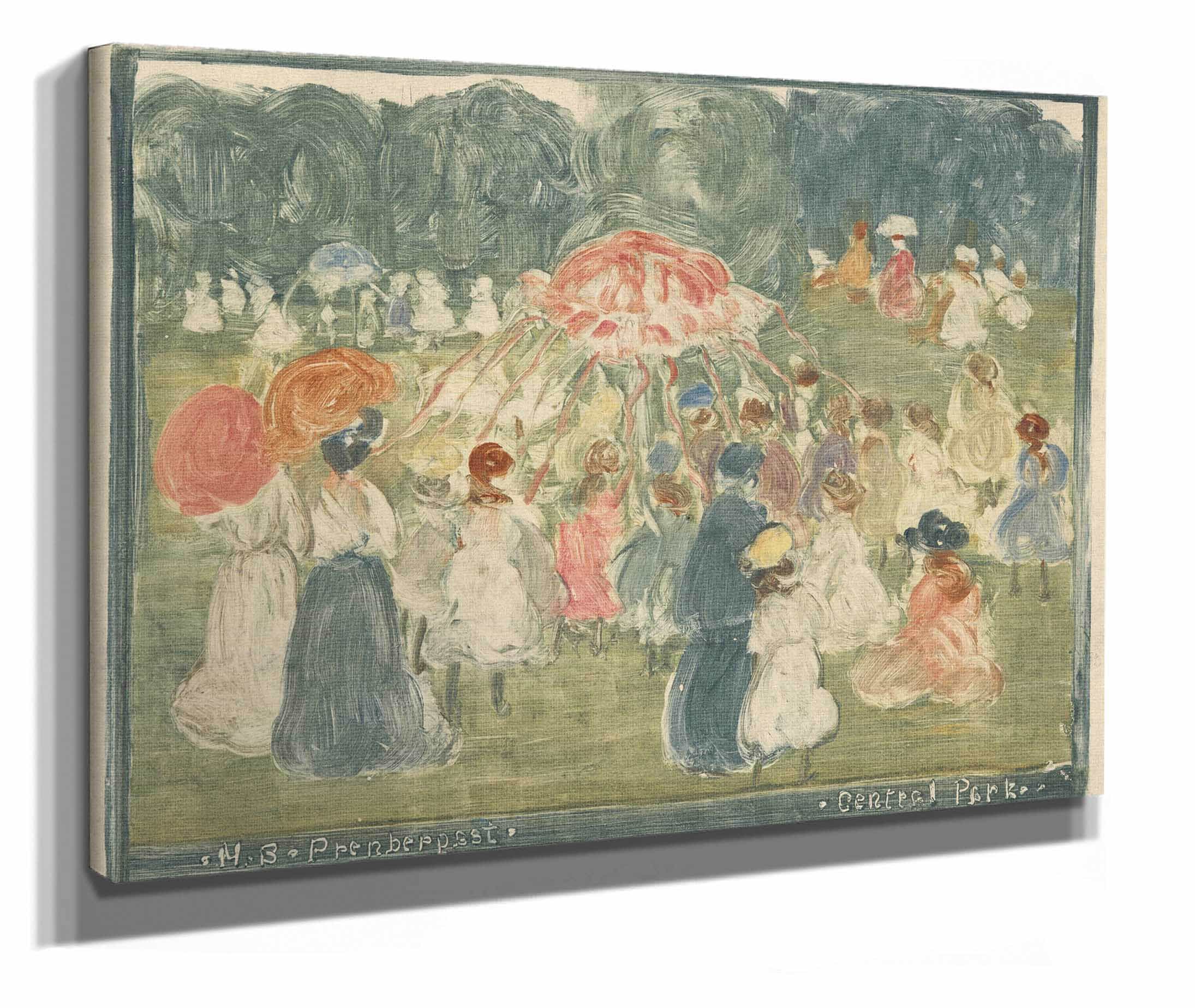 Central Park by Maurice Prendergast