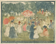 Central Park by Maurice Prendergast