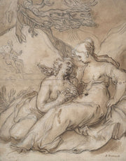 Ceres And Proserpina by Abraham Bloemaert