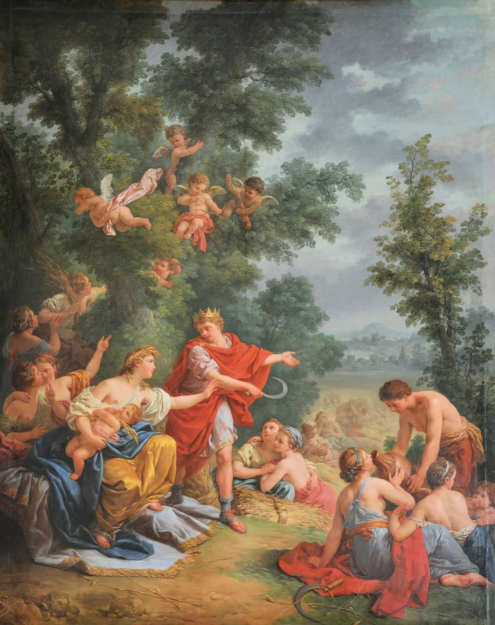 Ceres Ou Lagriculture by Louis Jean Francois Lagrenee