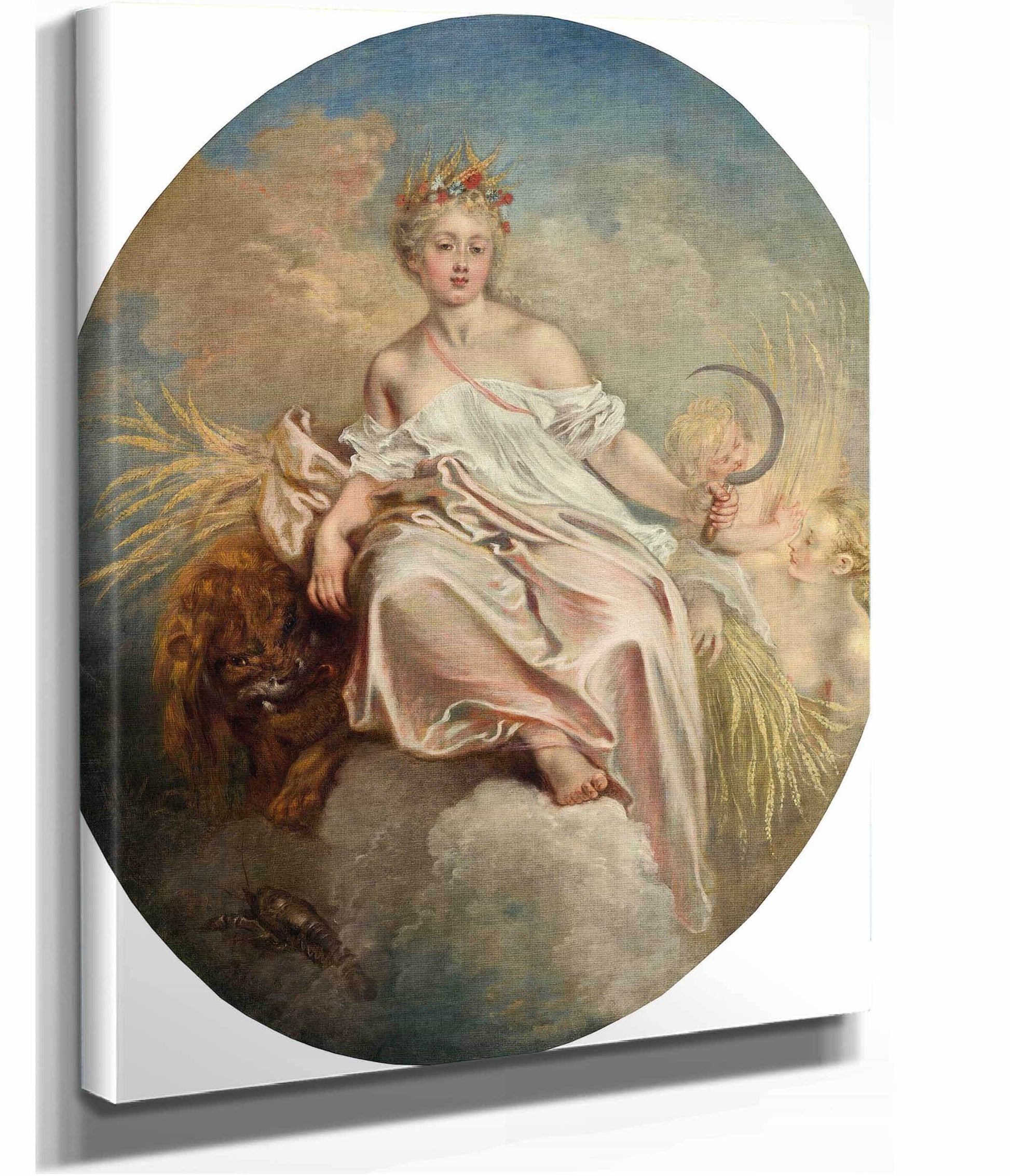 Ceres Summer by Jean Antoine Watteau