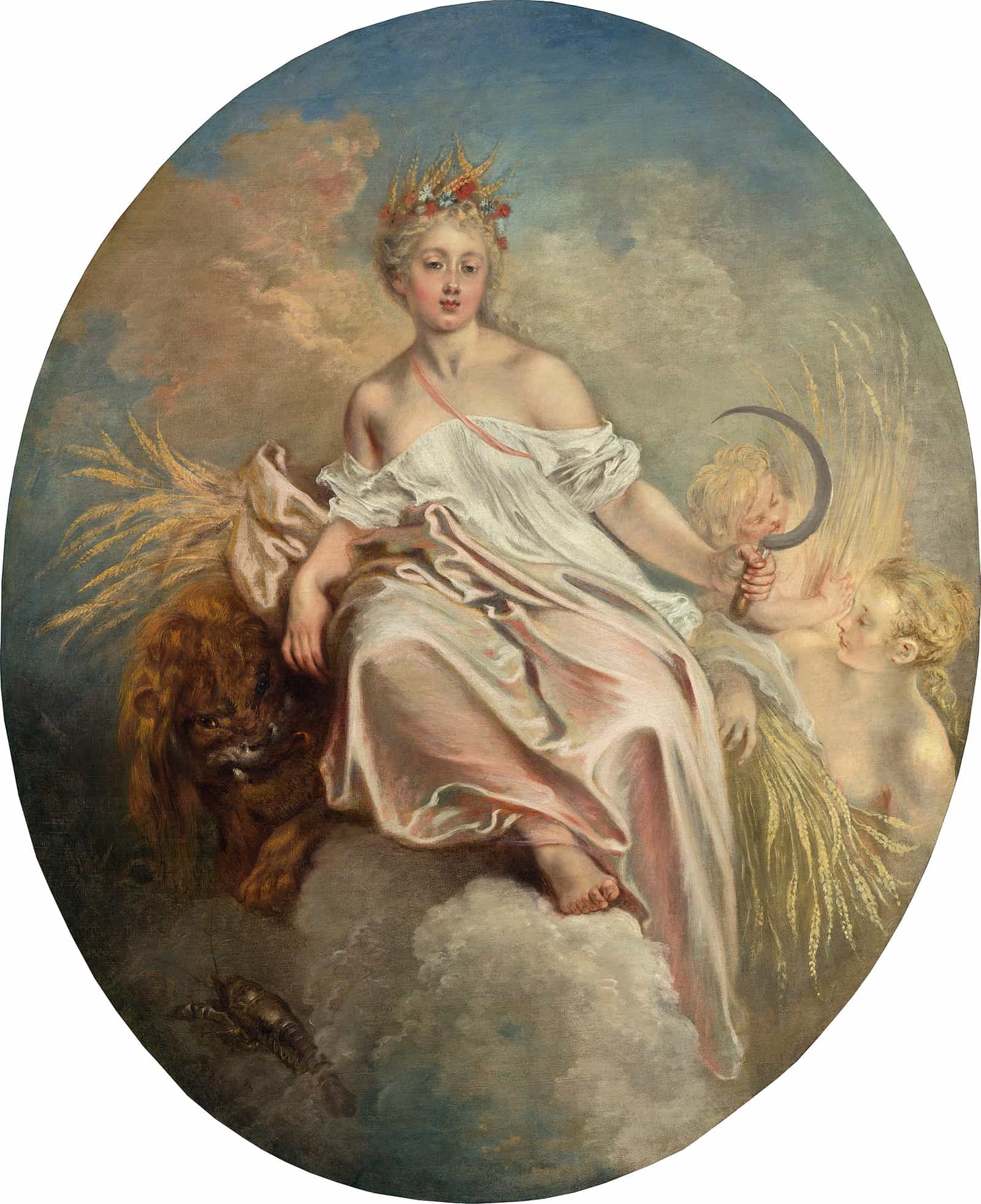 Ceres Summer by Jean Antoine Watteau