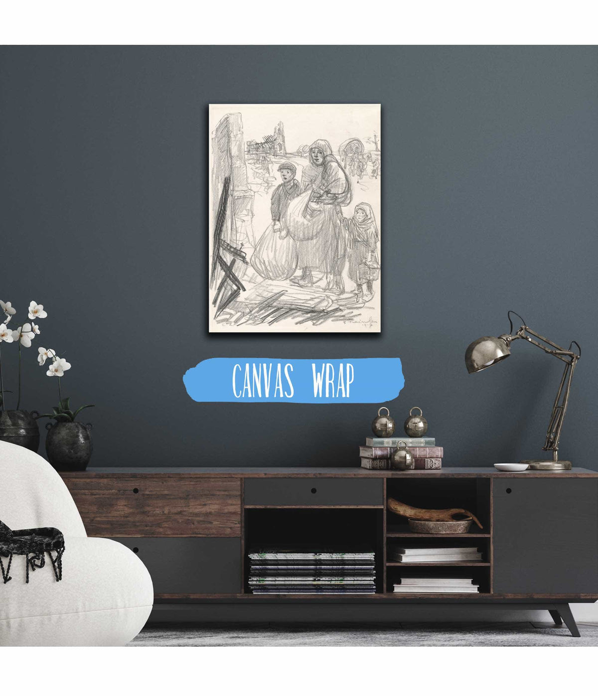 Cest Ici Chez Nous by Theophile Alexandre Steinlen