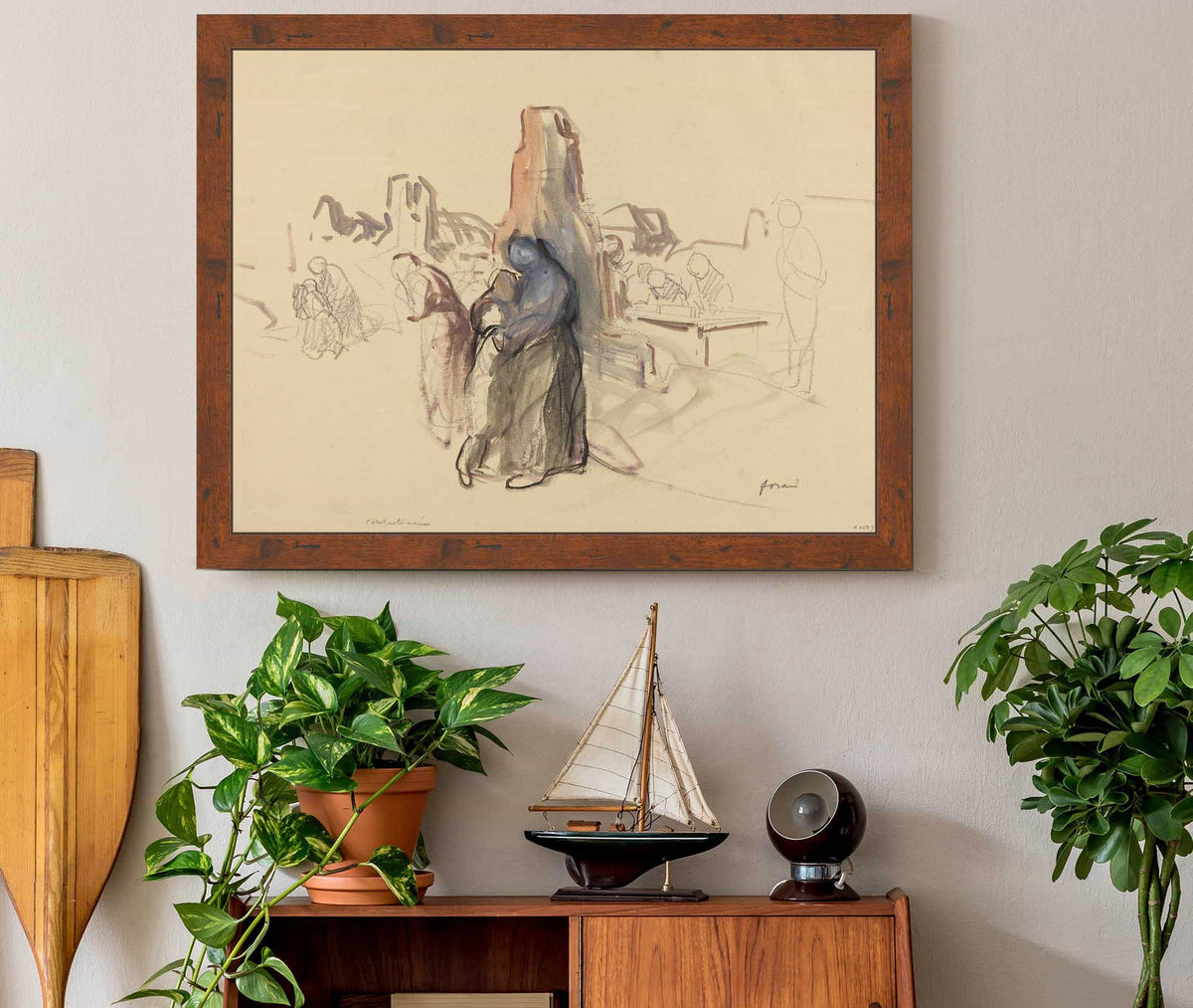 Cetait Notre Maison by Jean Louis Forain