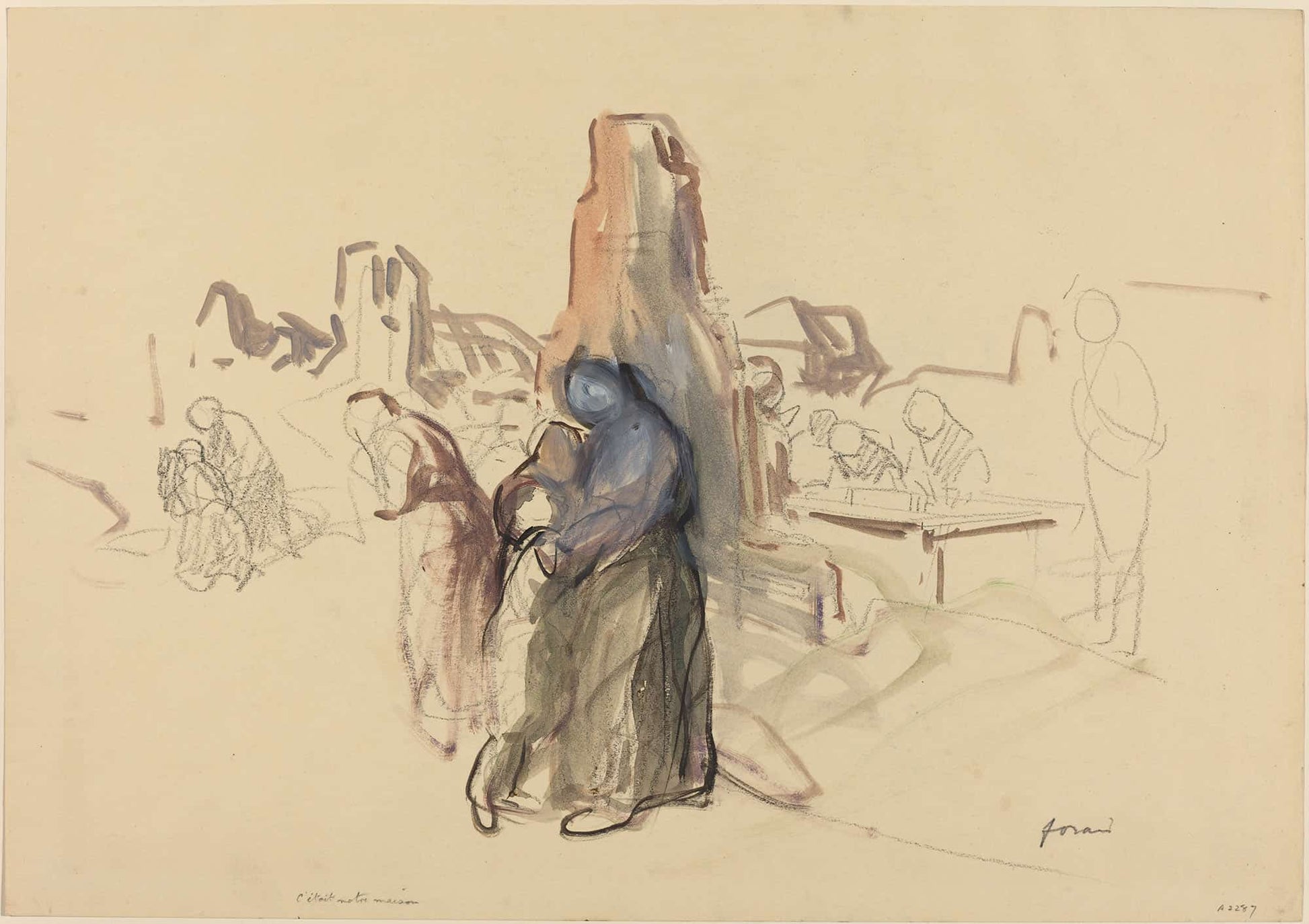 Cetait Notre Maison by Jean Louis Forain