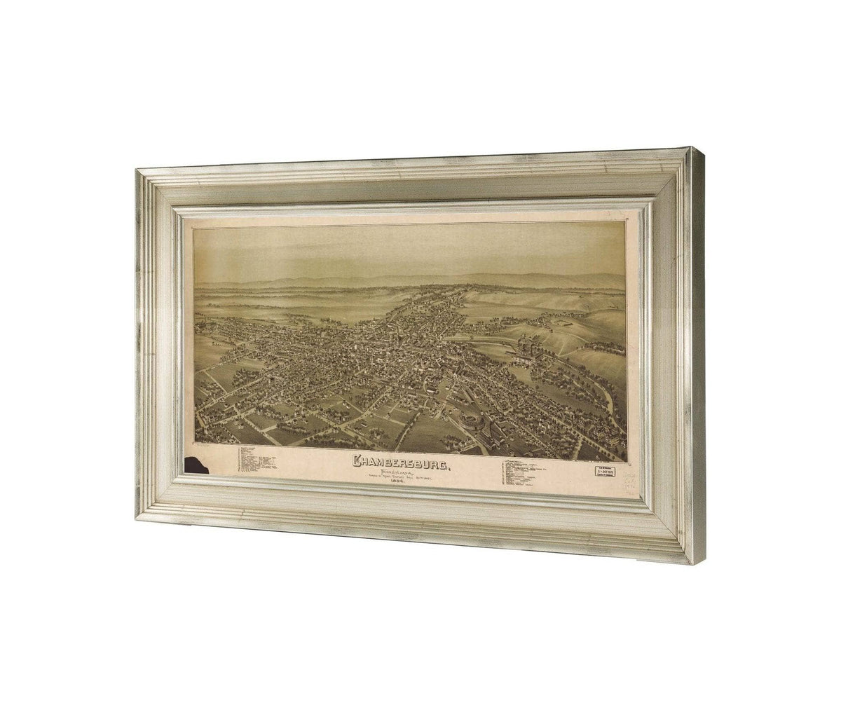 Chambersburg Pennsylvania Burned By Rebel Cavalry July 30th 1864  State Of Pennsylvania