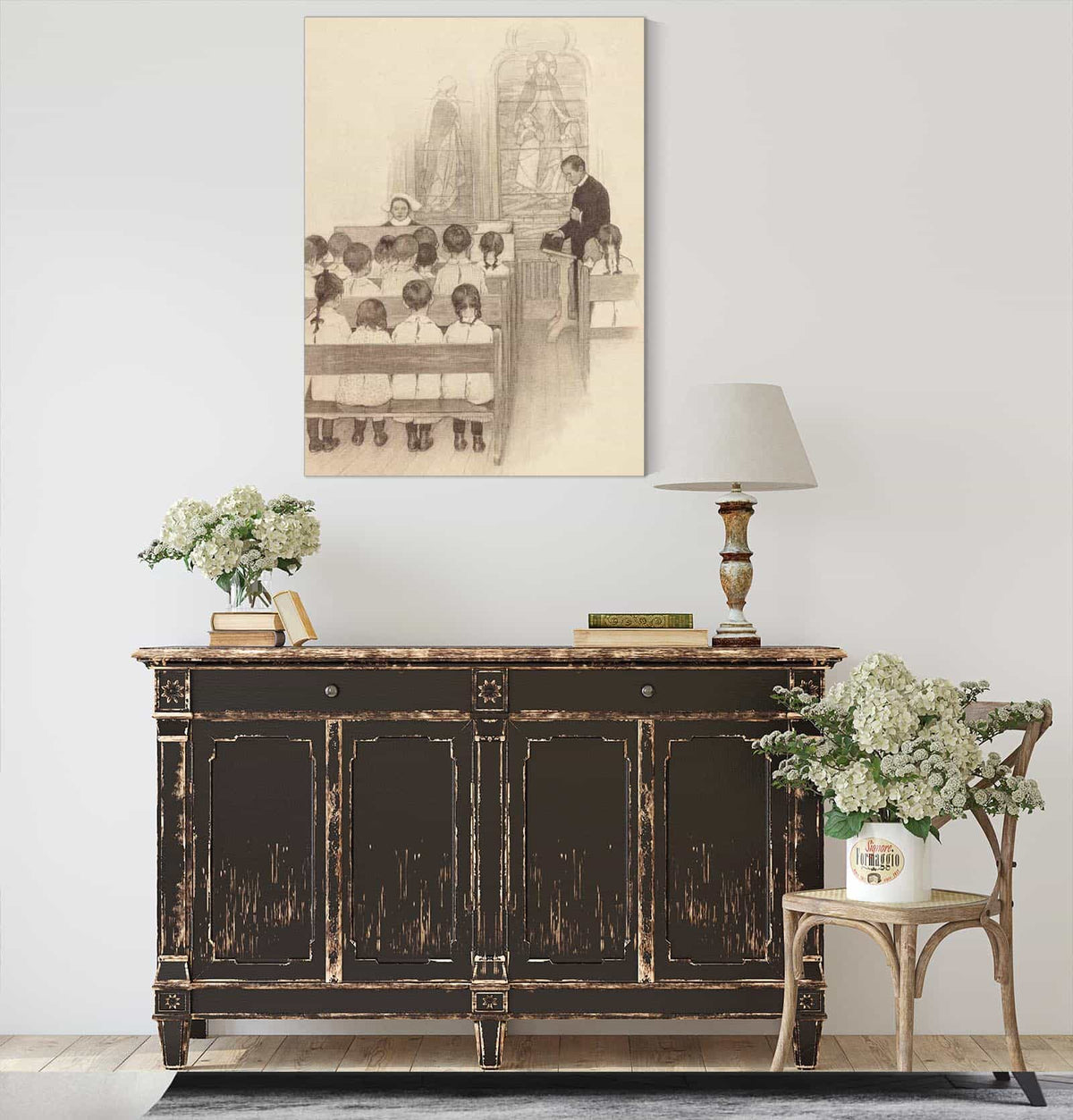 Chapel Grace Church Nursery by Jessie Willcox Smith