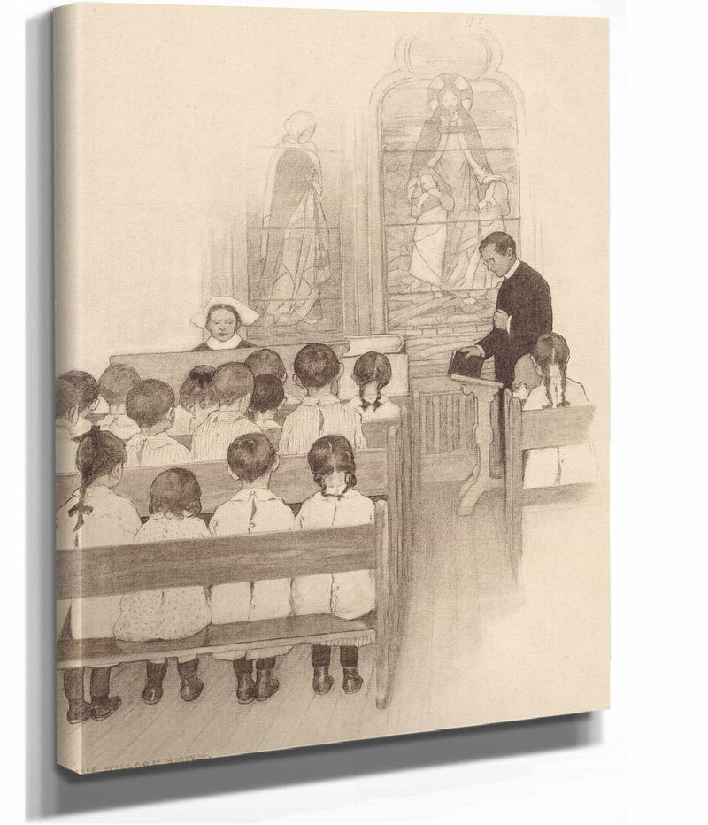 Chapel Grace Church Nursery by Jessie Willcox Smith