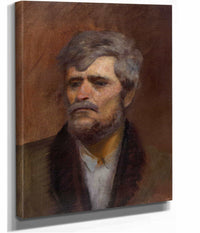 Character Head Study Of A Man   by Ladislav Mednyanszky