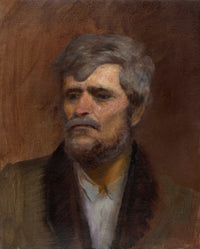 Character Head Study Of A Man   by Ladislav Mednyanszky